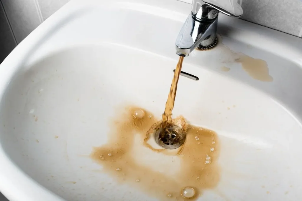 The difference between rust and lead in tap water